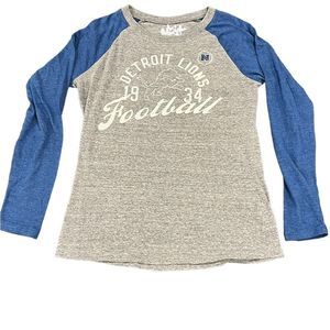 Detroit Lions Long Sleeve Shirt - Size XL